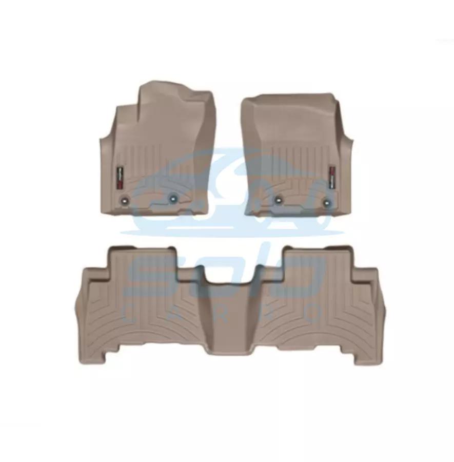 Alfombra -alfombra-combo-toyota-4runner-2003-2009-beige-weathertech