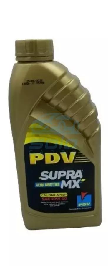 Aceite Supra MX API 20W50 Semisintetico Caja 12x1Lt