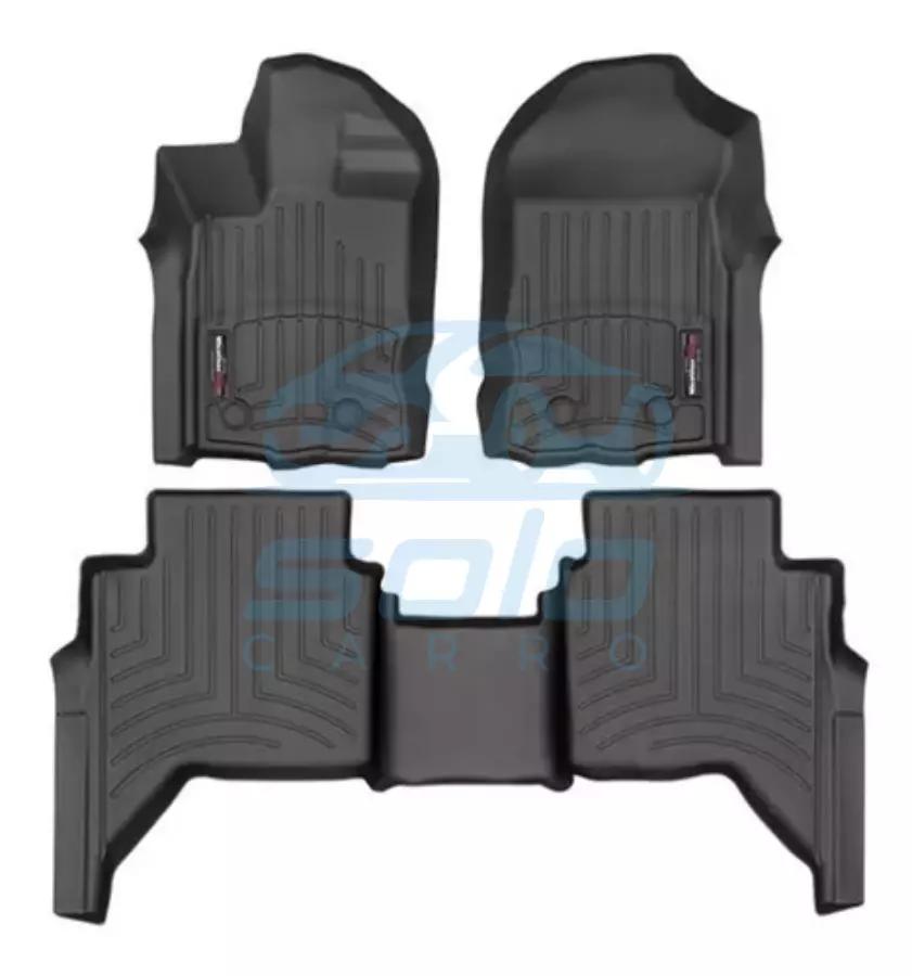 Alfombra -alfombra-floorliner-ford-ranger-2020-act-negras-weathertech