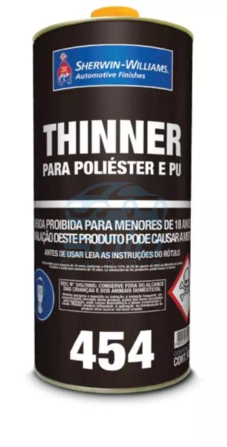 Solvente Poliuretano / Poliester (Caja 4 unidades 5 litros c/u)