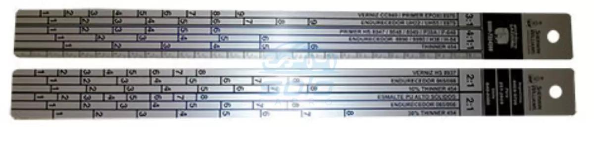 Regla Mezcla Aluminio Alto Sólidos