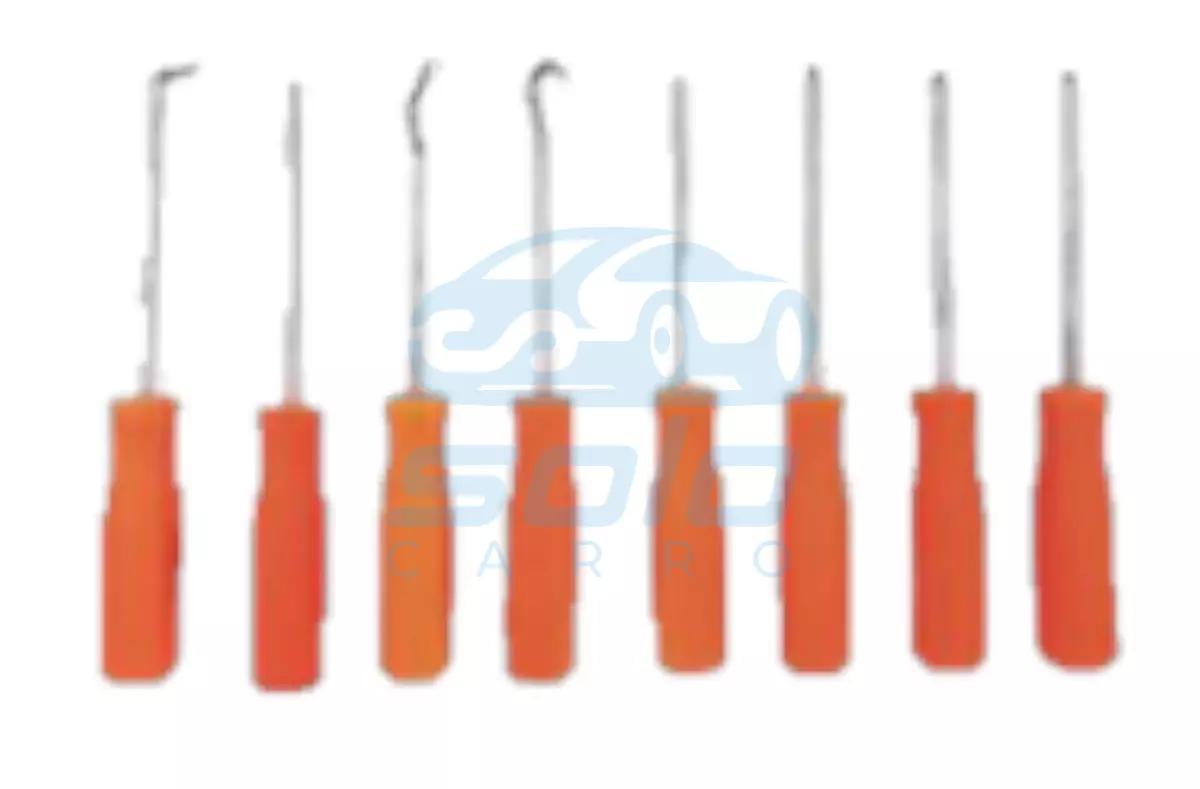 Set de Destornilladores, Puntas y Ganchos 8 pzas 