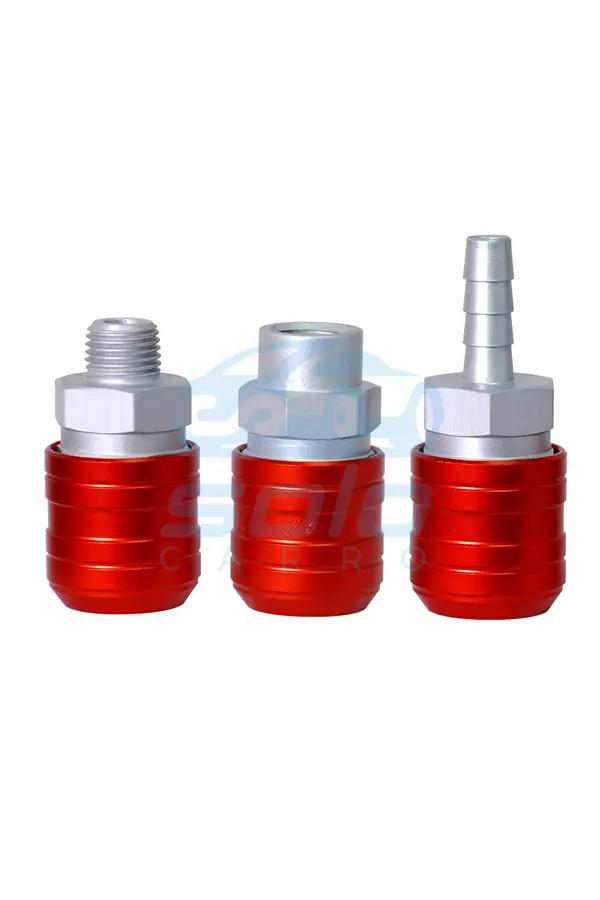 Enchufe Ligero Alu.Macho Bspt 1/4"Us-Mil