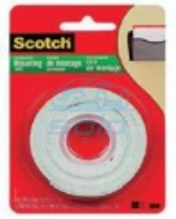 Cinta doble faz 1/2" x 80" (12,7 mm x 190,5 cm) 