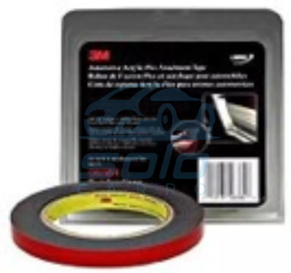 Cinta doble faz de fijación para uniones automotrices (12,7 mm x 4,6 m) 