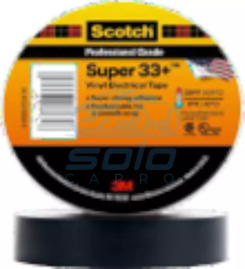 Teipe eléctrico Super 33+ 3/4" x 11,4m x 0,177mm) 
