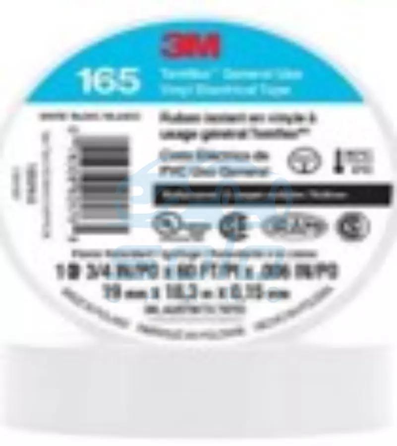 Teipe Eléctrico Temflex 165 Blanco (3/4" x 18,3 m) 