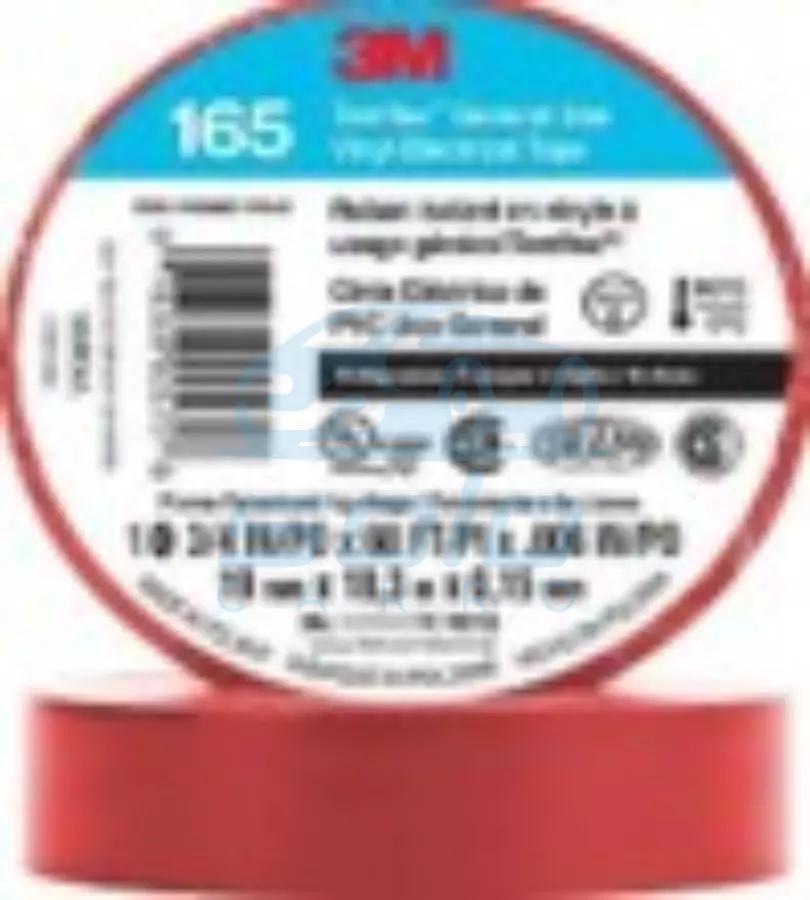 Teipe Eléctrico Temflex 165 Rojo (3/4" x 18,3 m) 