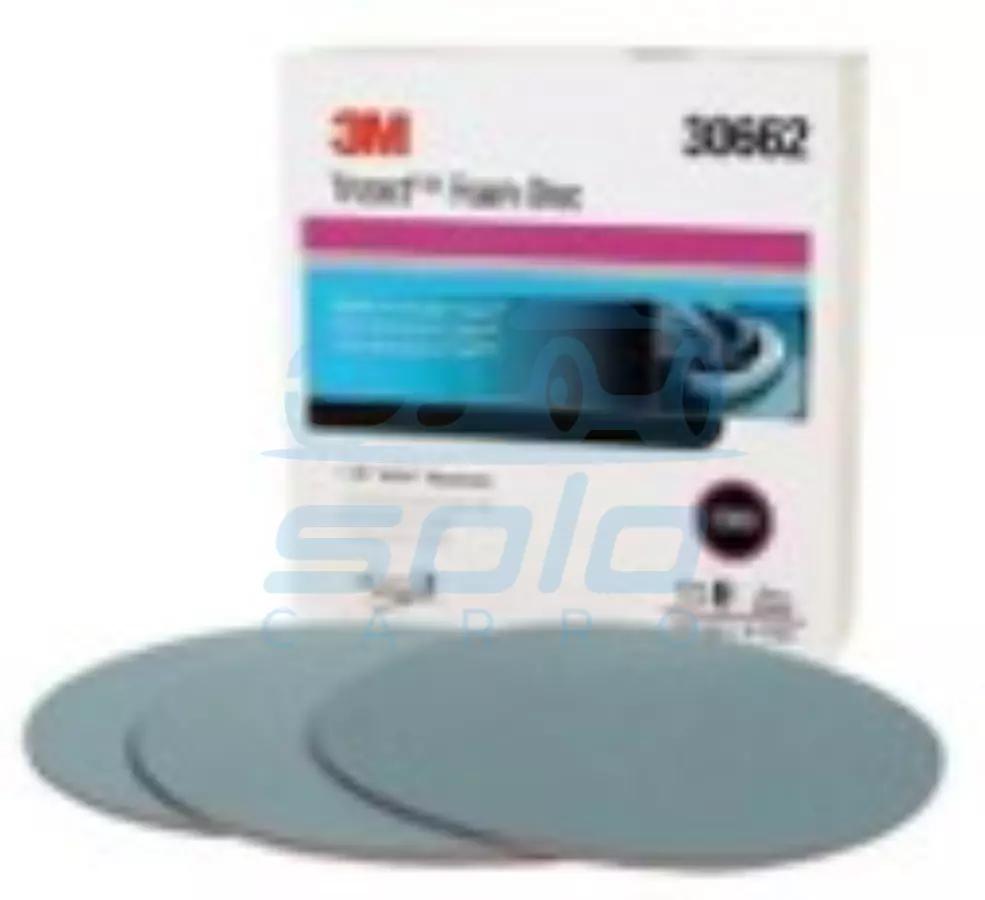 Disco de espuma Trizact Hookit 6" Grano 5000 -disco-de-espuma-trizact-hookit-6-grano-5000-3m