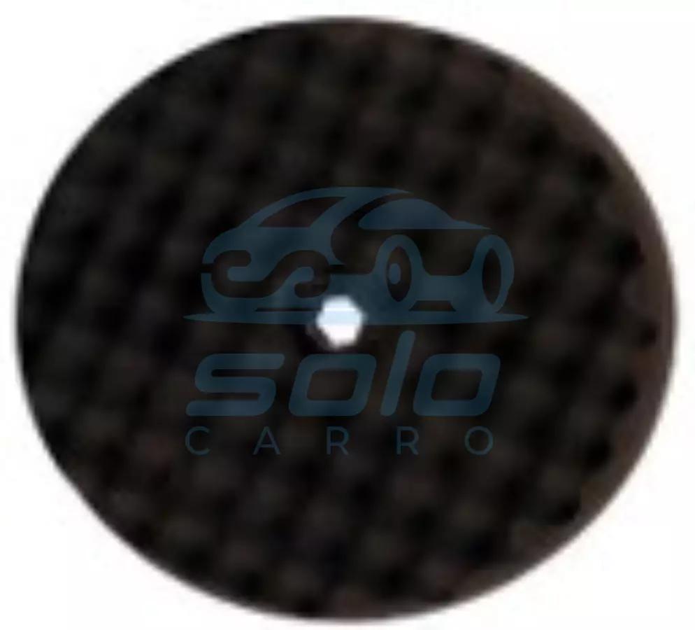 Mopa de pulido negra doble cara 8" Paso 2 (Acople Rápido) 