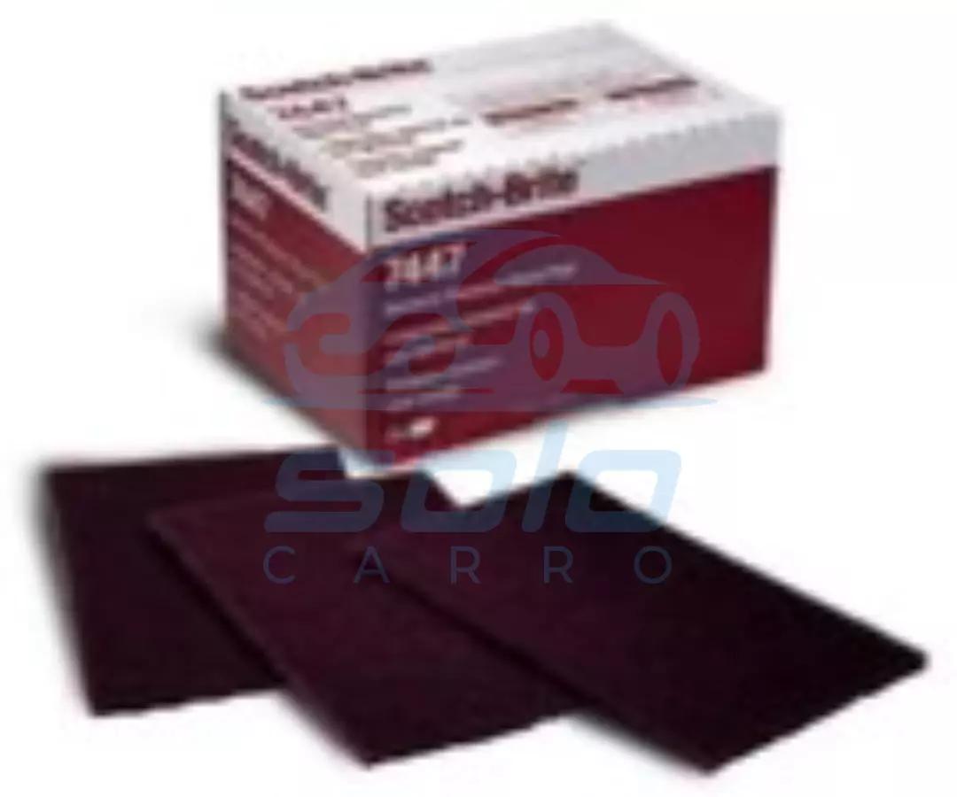 Esponja Abrasiva  Scotch-Brite Vinotinto (152 mm x 228 mm) 