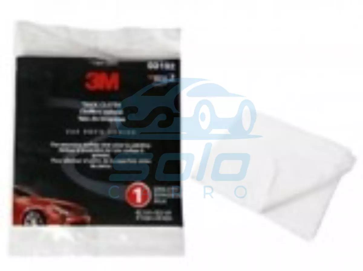 Toalla gomosa para limpieza de detalles Blanca Automotriz 