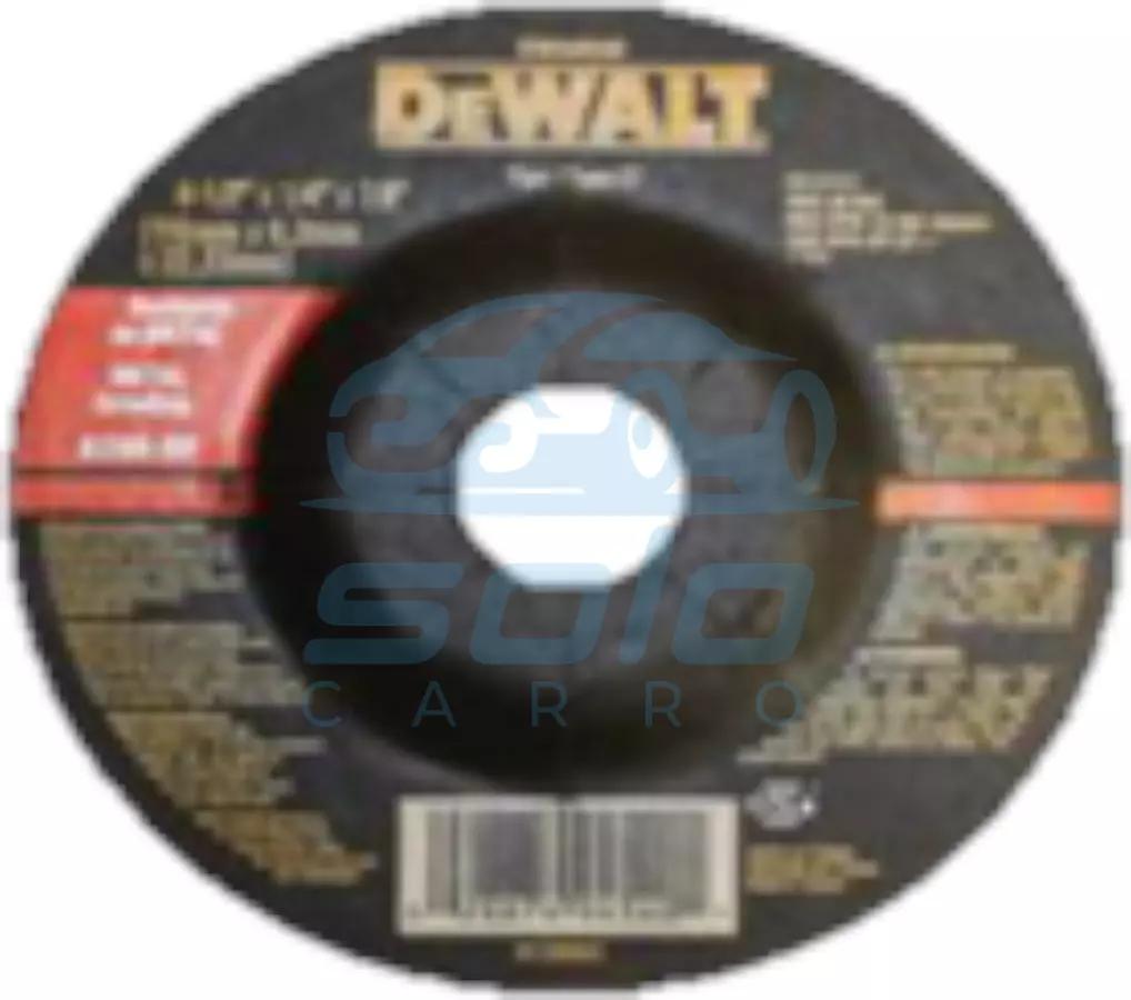 Disco desbaste esmerilar de 4 1/2 x 1/4 x 7/8 Cóncavo 