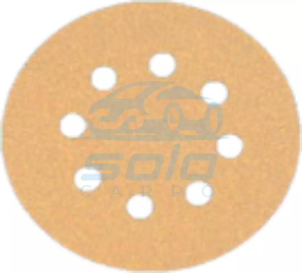 Discos para lijadoras orbitales de 5" y 8 huecos 