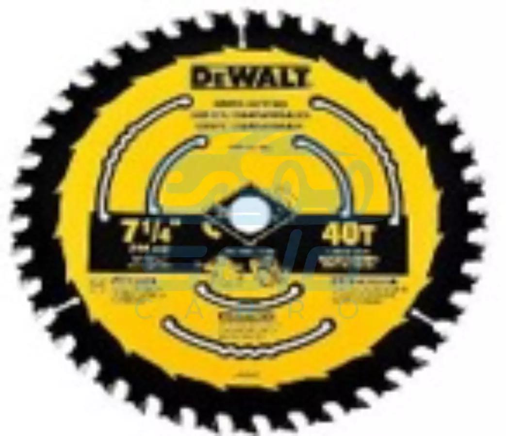 Disco para sierra circular de 7 1/4" 40 tpi 