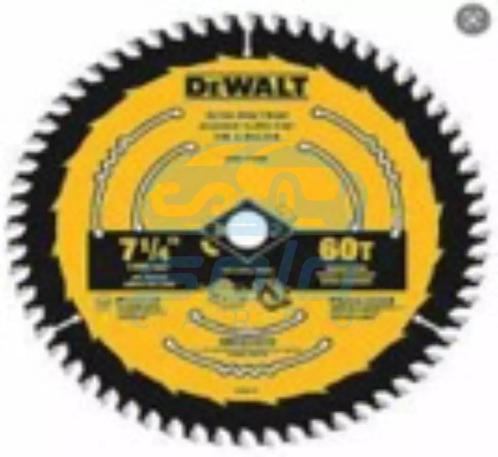 Disco para sierra circular de 7 1/4" 60 tpi 