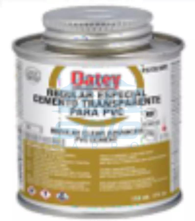 Pegamento Transparente Regular PVC 1/32 GL 