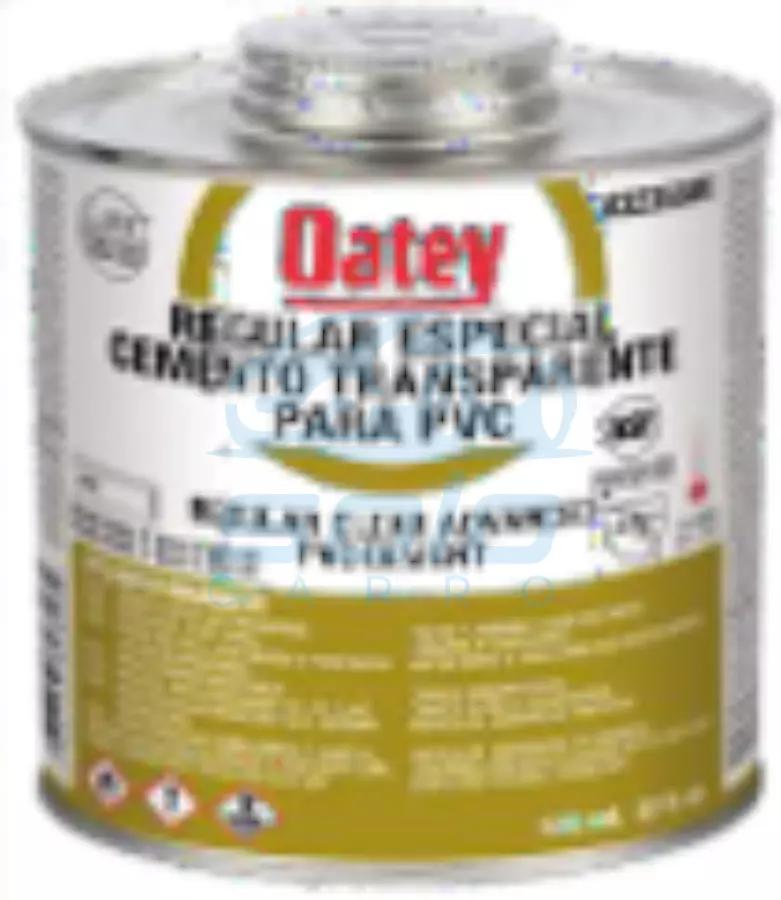 Pegamento Transparente Regular PVC 1/4 GL 