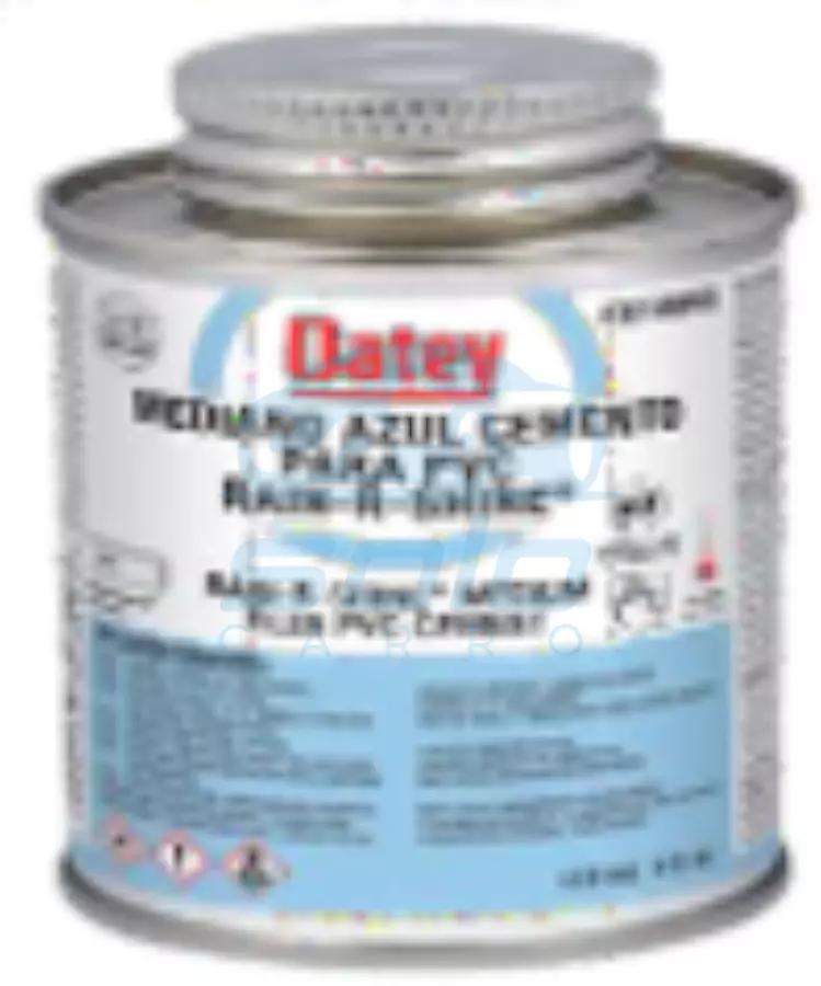 Pegamento Azul Condiciones Húmedas PVC 1/32 GL 