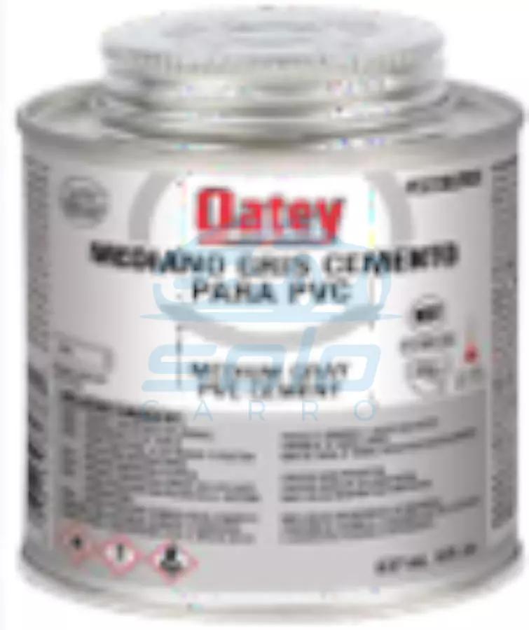 Pegamento Gris Mediana Viscosidad PVC  1/16 GL 