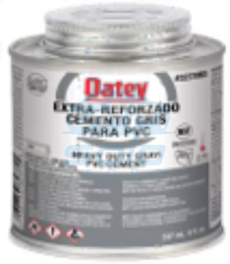 Pegamento Gris Alta Viscosidad Reforzado PVC  1/16 GL 