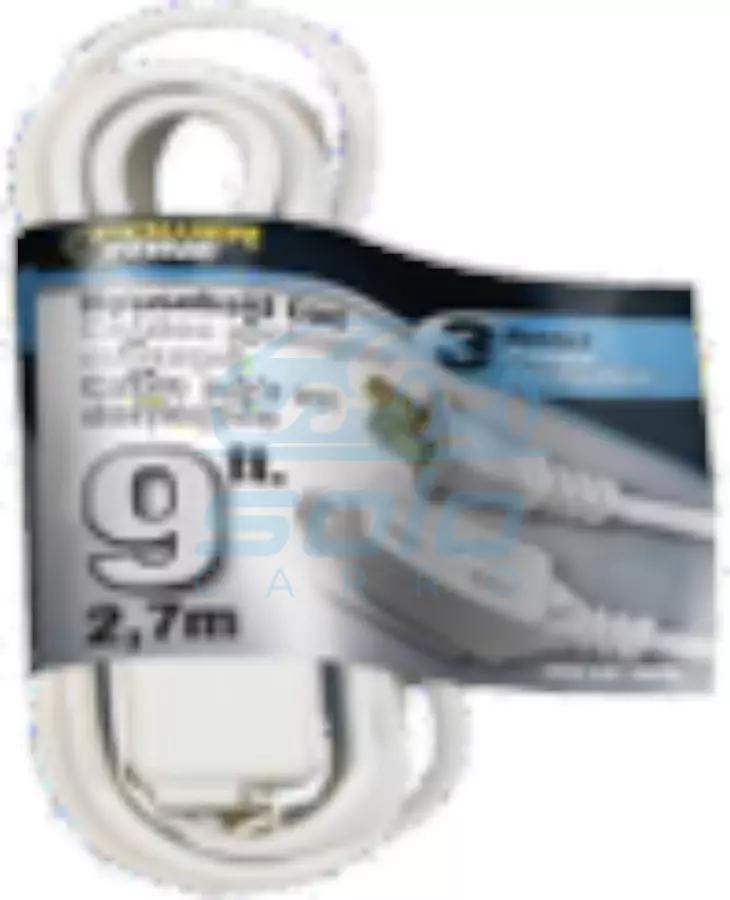 Extensión Doméstica Spt (2x16, 13 A, 125V) 2,7 m 