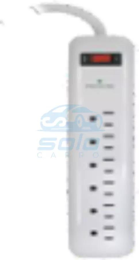 Regleta Eléctrica Reguladora 6 Tomas (15A, 400 J) 