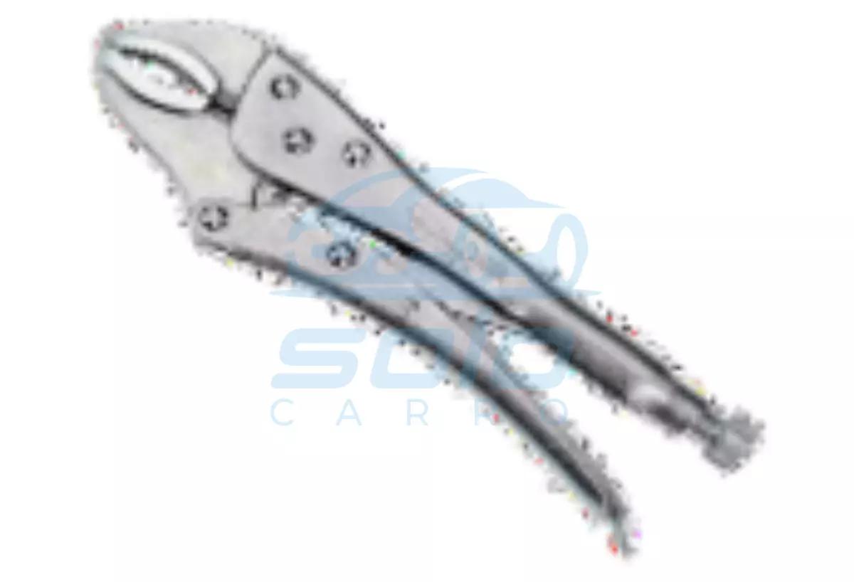 Alicate de presión mordaza curva 10" 