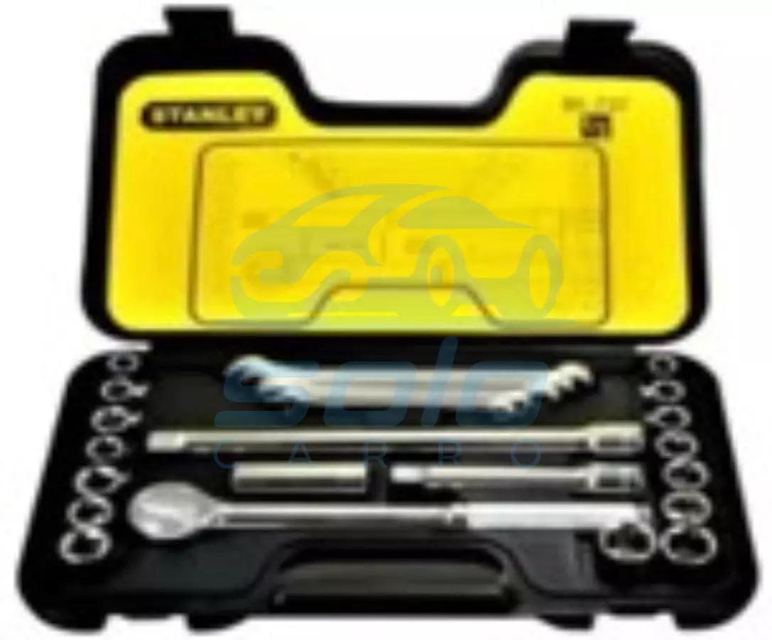 Juego de dados 25 pzas con ratchet 1/2" MM/SAE 