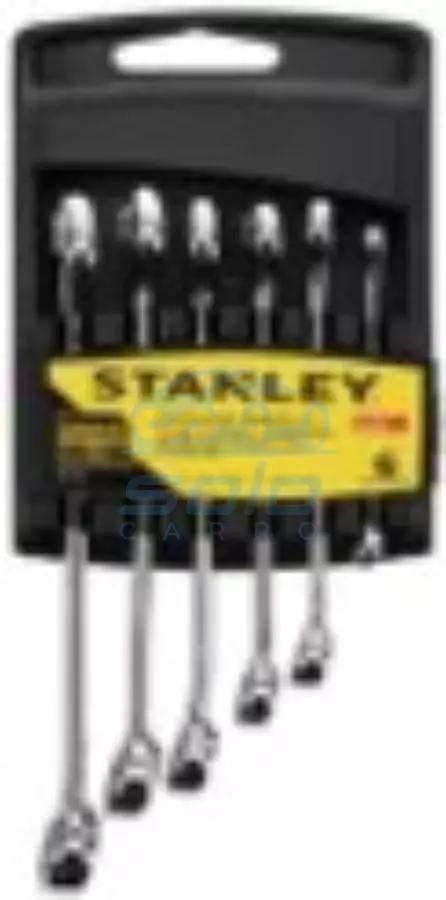 Juego de llaves combinadas 6 pzas 1/4, 3/8, 7/16, 1/2, 9/16, 5/8" 