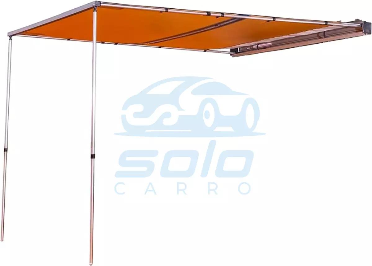 Toldo ARB Grande 2500x2500 de Aluminio Negro Con Luz