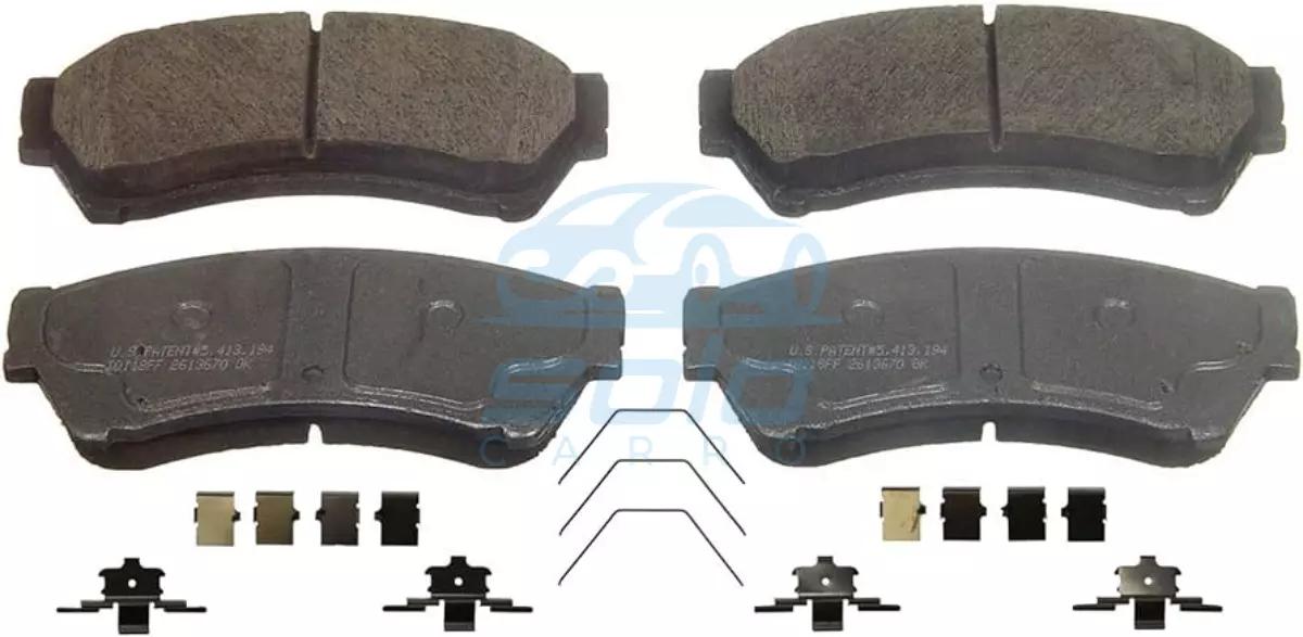 Pastillas Freno Delantero 8277-pastillas-freno-delantero-8277-ford-fusion-2007-2009-wagner