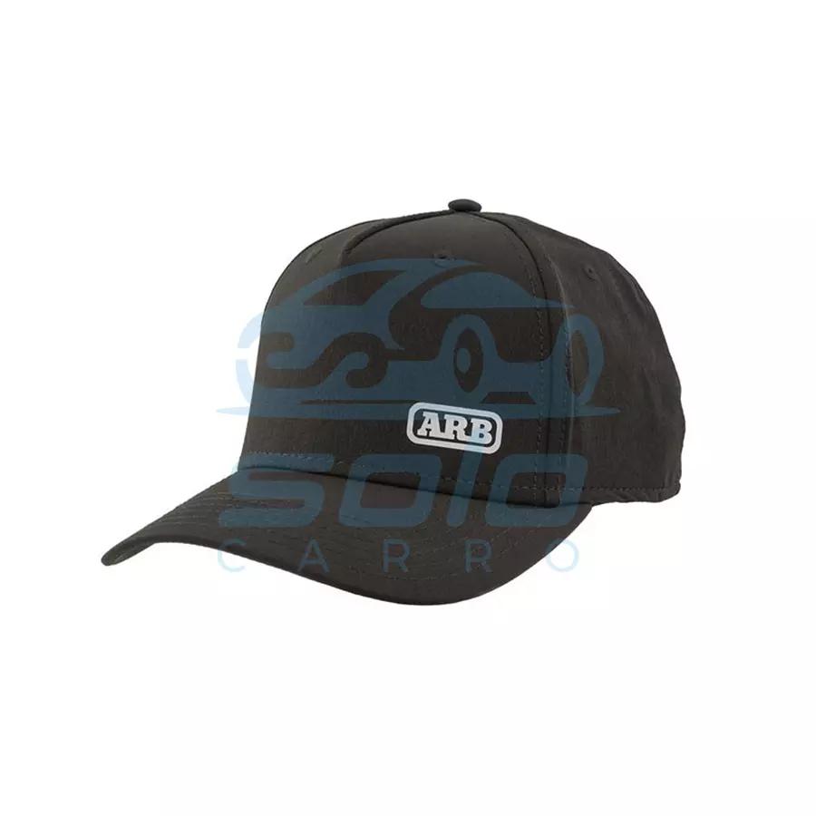 Gorra ARB negra con logo pequeño reflectio (Performance Cap)