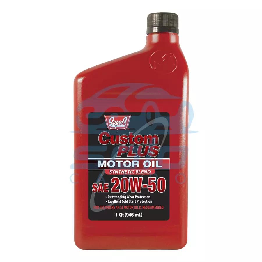 Aceite De Motor Sintetico 20W-50 (0.946 litros)-aceite-de-motor-sintetico-20w-50-0946-litros-1-custom-plus