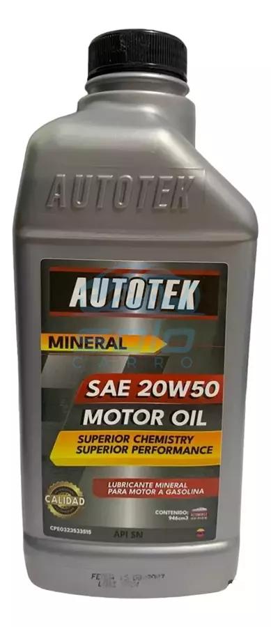 Aceite SN 20W50 (0.946 litros)