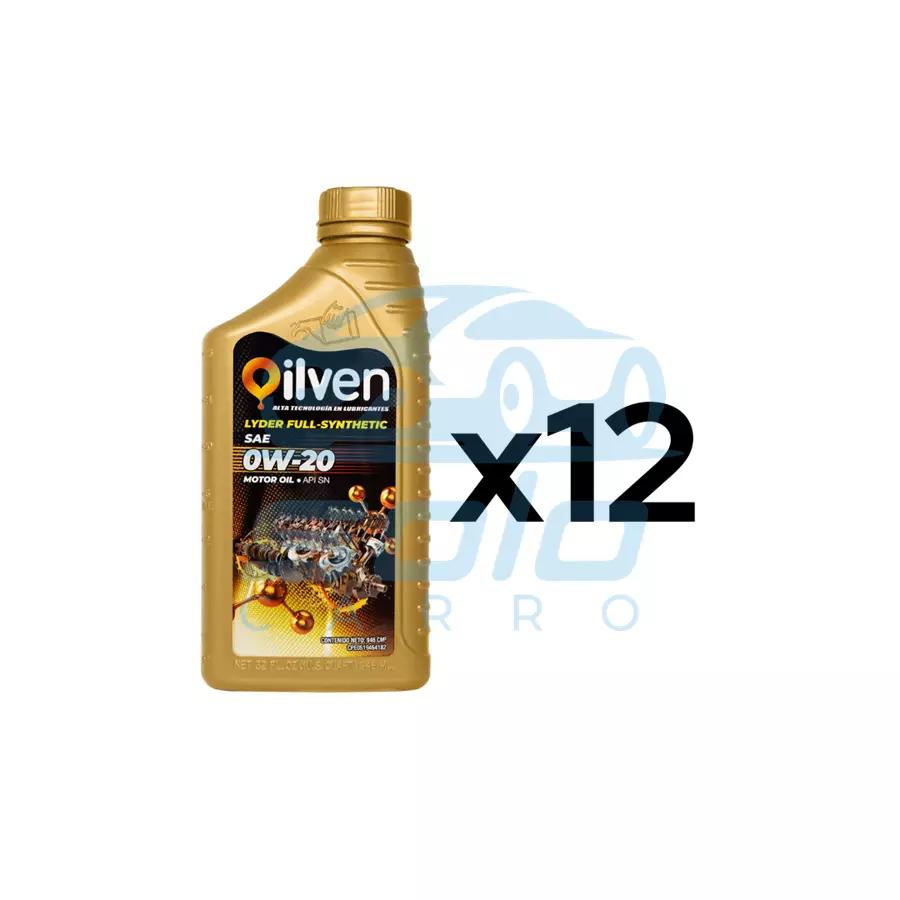 Aceite De Motor Full Sintético 0W-20 (Caja 12x0.946 litros)