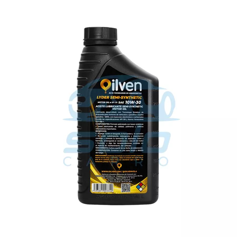 Aceite De Motor Semi-Sintetico 10W-30 (0.946 litros)-1