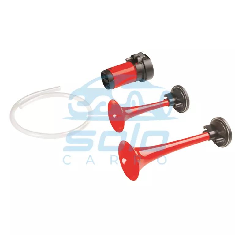 Bocina eléctrica de aire con compresor 12v 2 pitos-bocina-electrica-de-aire-con-compresor-12v-2-pitos-gauss