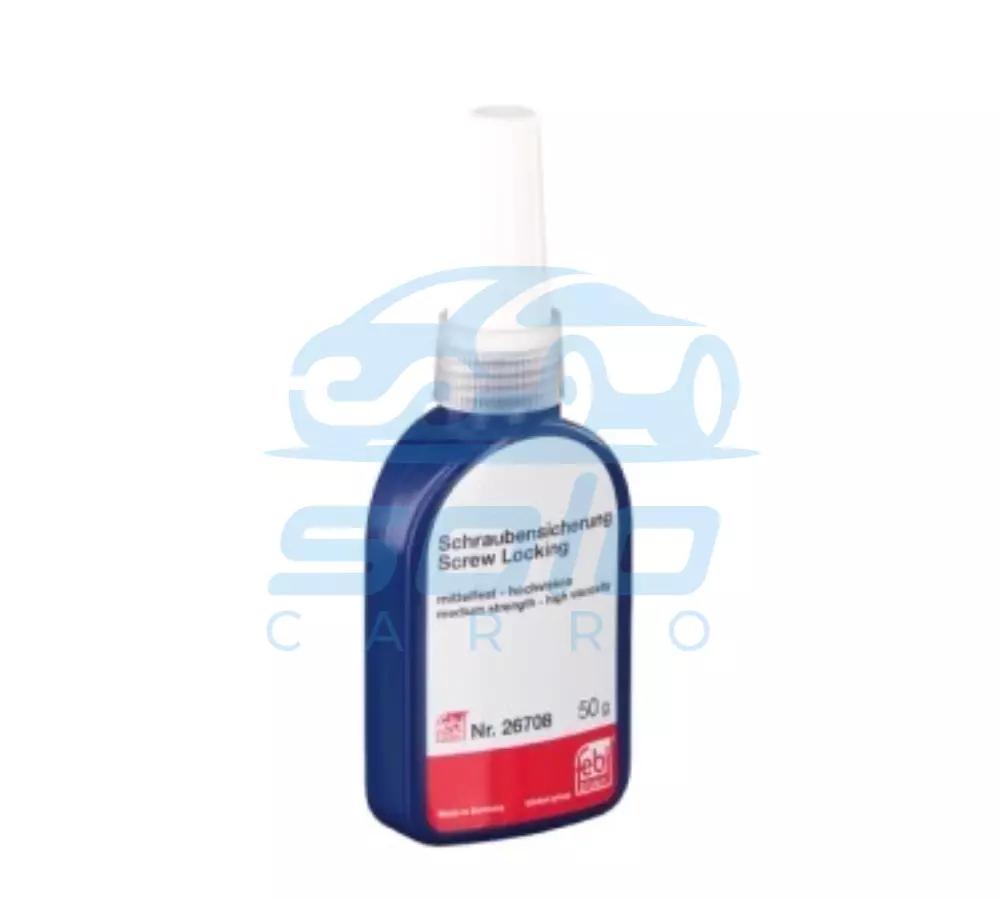 Sellador traba rosca azul 50 g.