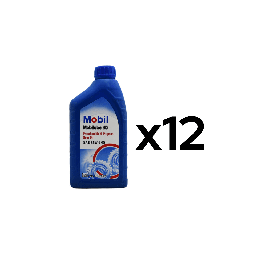 Aceite Lube Hd 85W-140 Gl-5 Valvulina Caja 12 Unidades Qt-aceite-translub-ep-85w140-caja-12x1lt-mobil