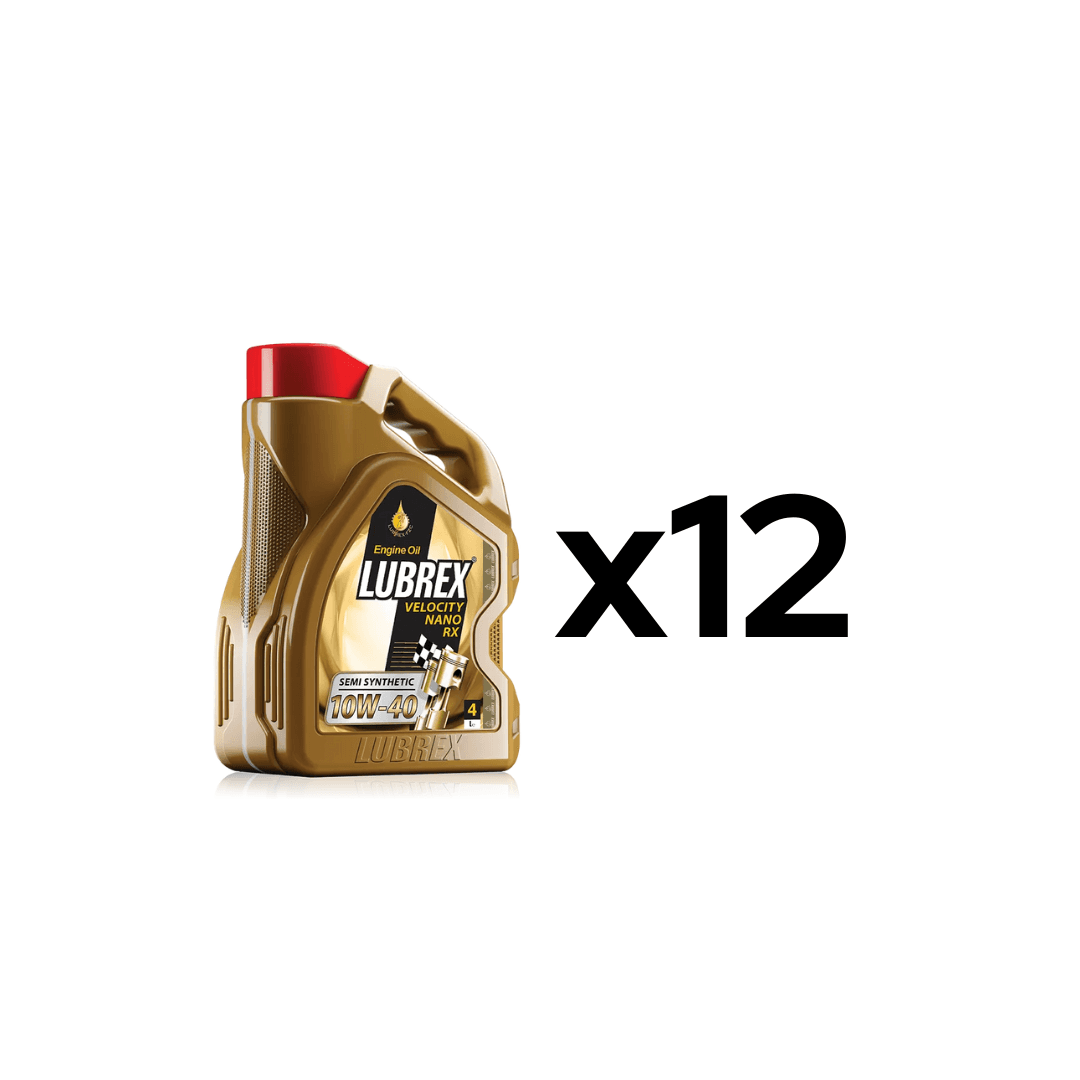Aceite Semisintetico 10W-40 Velocity Nano Rx Caja 12 Unidades Lt