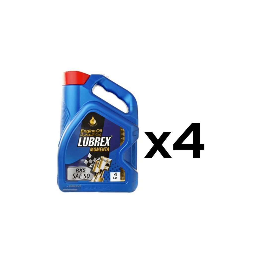 Aceite Mineral Sae-50 Diesel Momenta Rx5 Cf-4 Tbn11 Caja Garrafa 4X4 Lt