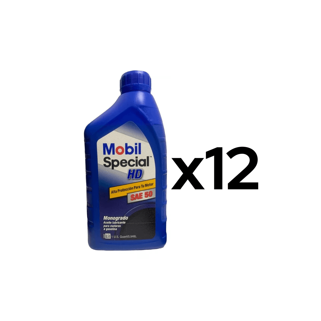 Aceite Mineral Sae-50 Special Hd Monogrado Sg Caja 12 Unidades Qt-aceite-mineral-sae-50-special-hd-monogrado-sg-caja-12-unidades-qt-1-mobil