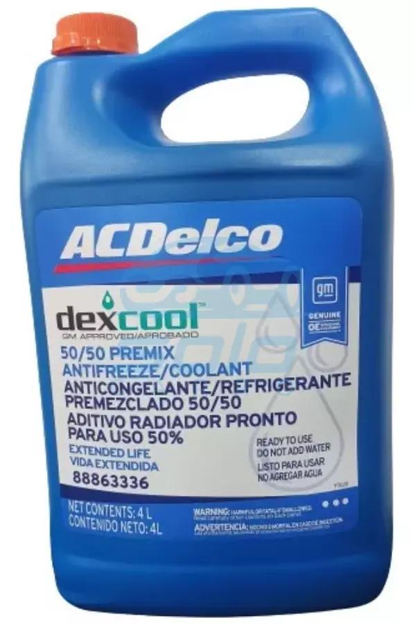 Refrigerante  Dex-Cool Pre-Diluido 50/50 Anticongelante Color Naranja Galon 3.78Lts Nacional